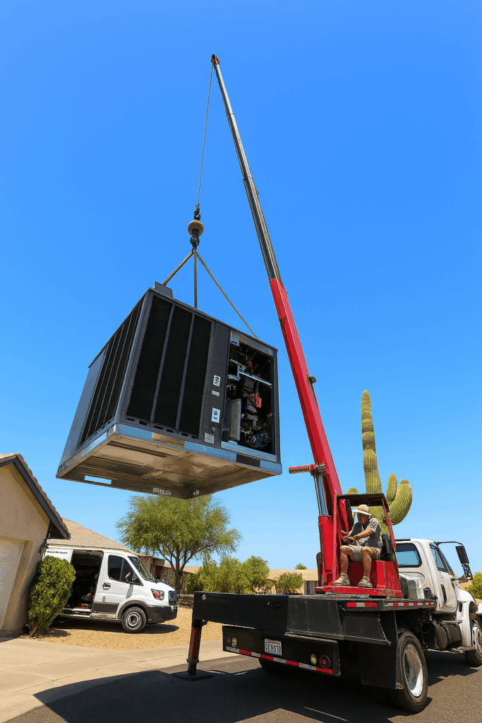 Costo de instalación de aire acondicionado cerca de Phoenix, AZ