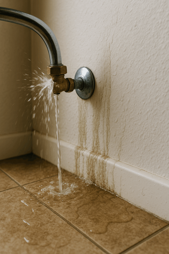 fuga de agua en Phoenix, AZ